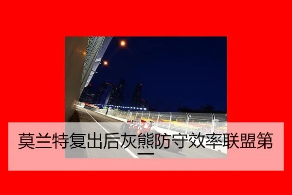 莫兰特复出后灰熊防守效率联盟第一